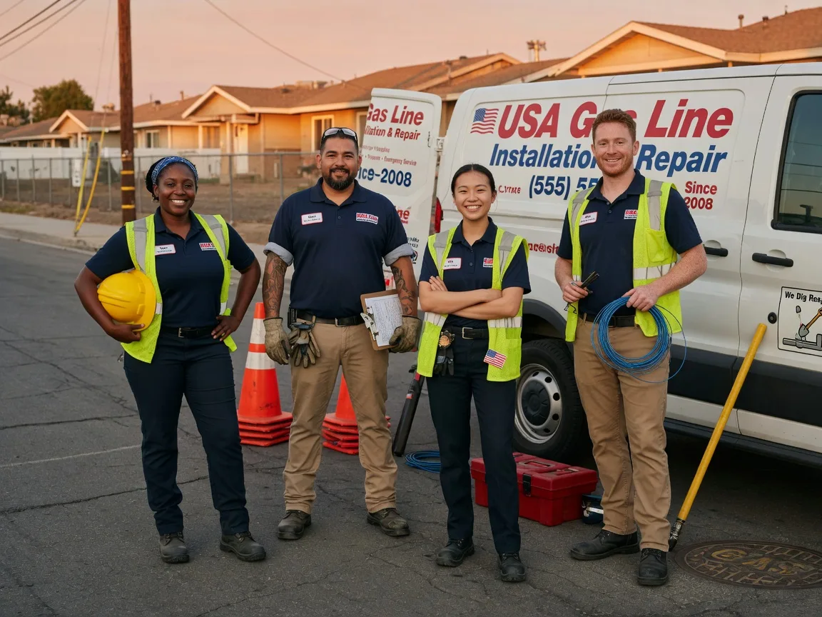 Gas Line Installation company in Baconton, GA